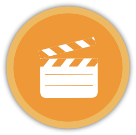 Icono de soluciones para productos audiovisuales